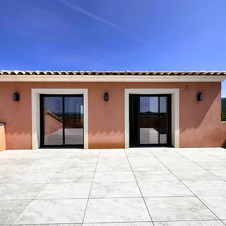 Azur Climatisee Pour 6 Personnes Avec Piscine Et Belle Vue A Les Maures Villa